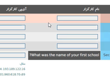 مدیریت دامنه ir در nic